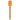 10 Orange Silicone Spatulas with Bamboo Handle